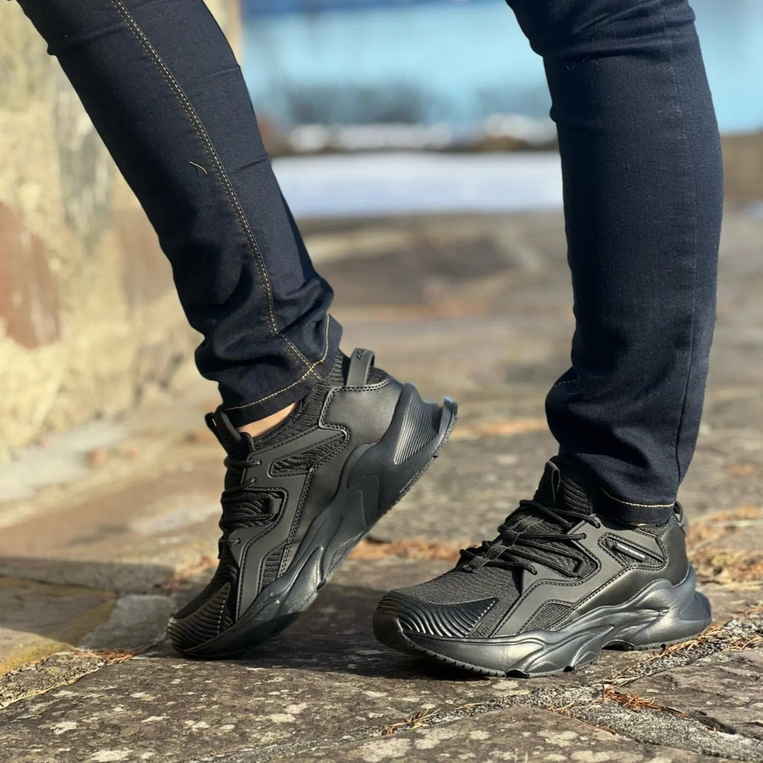 Bergen sneaker WR | Sort