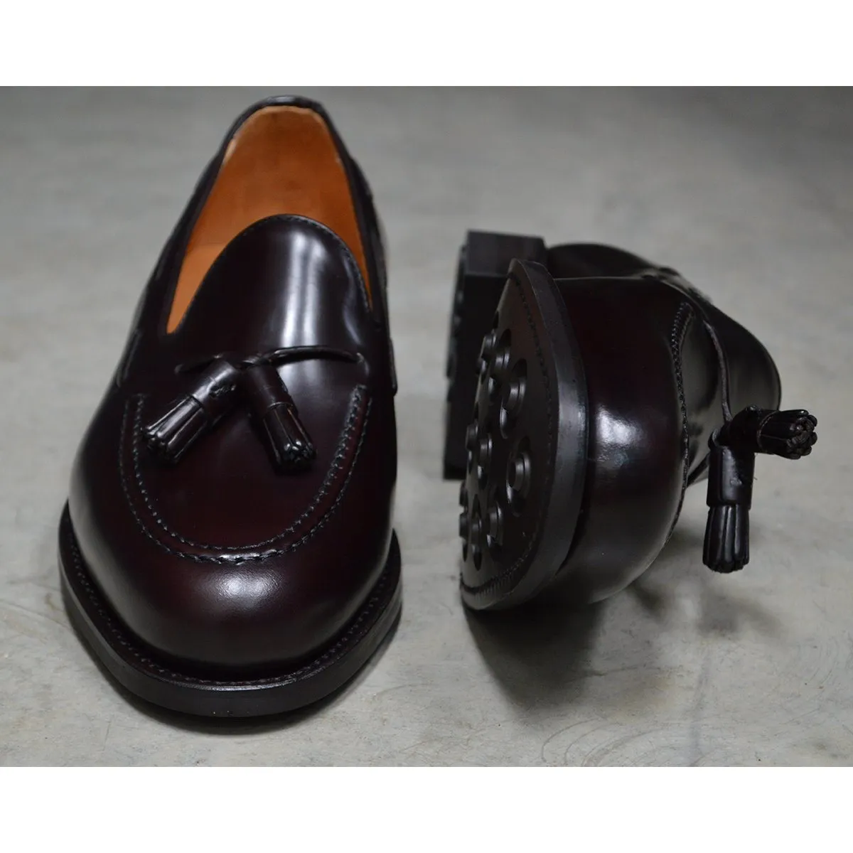 Berwick 1707 Tasselled Slip On (8491) Hi Shine (Dainite)