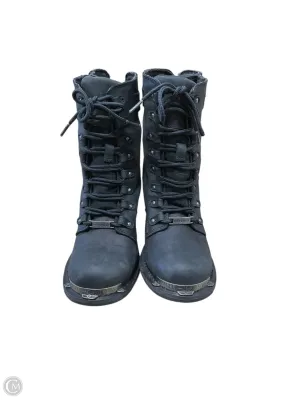 Boots Ankle Heels By Harley Davidson In Black, Size: 8.5