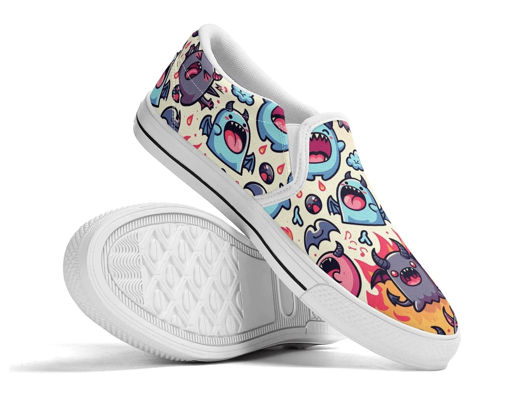 Bubble Demons Slip Ons