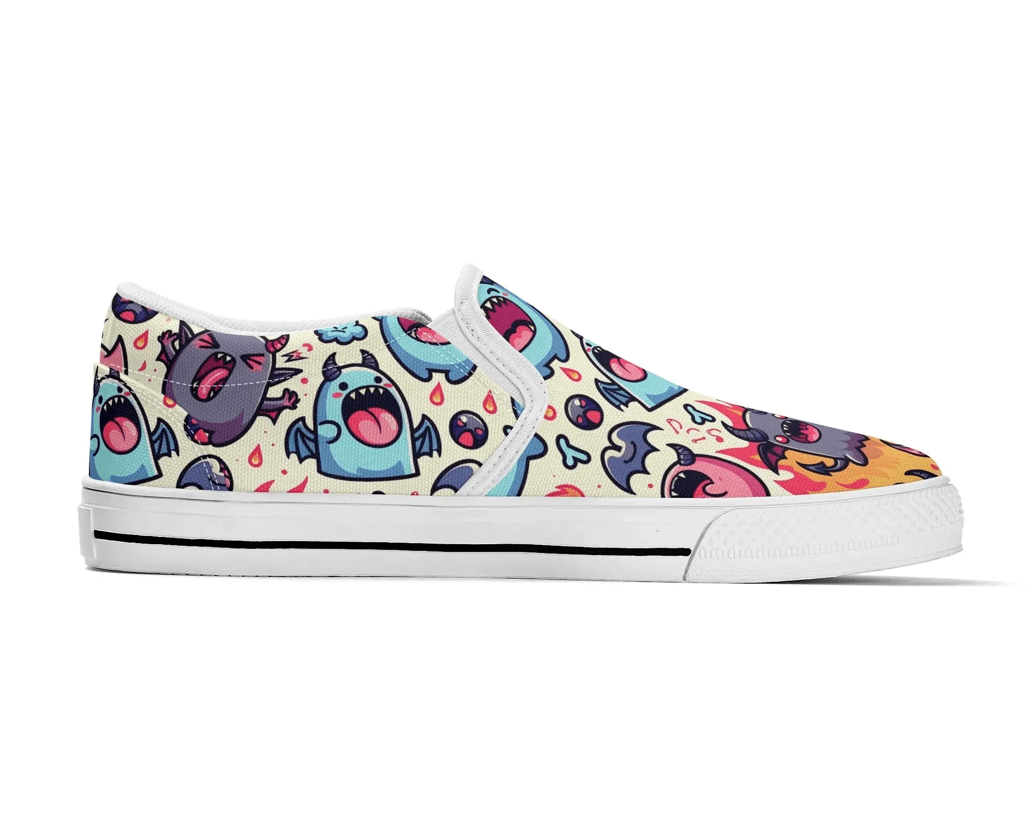 Bubble Demons Slip Ons
