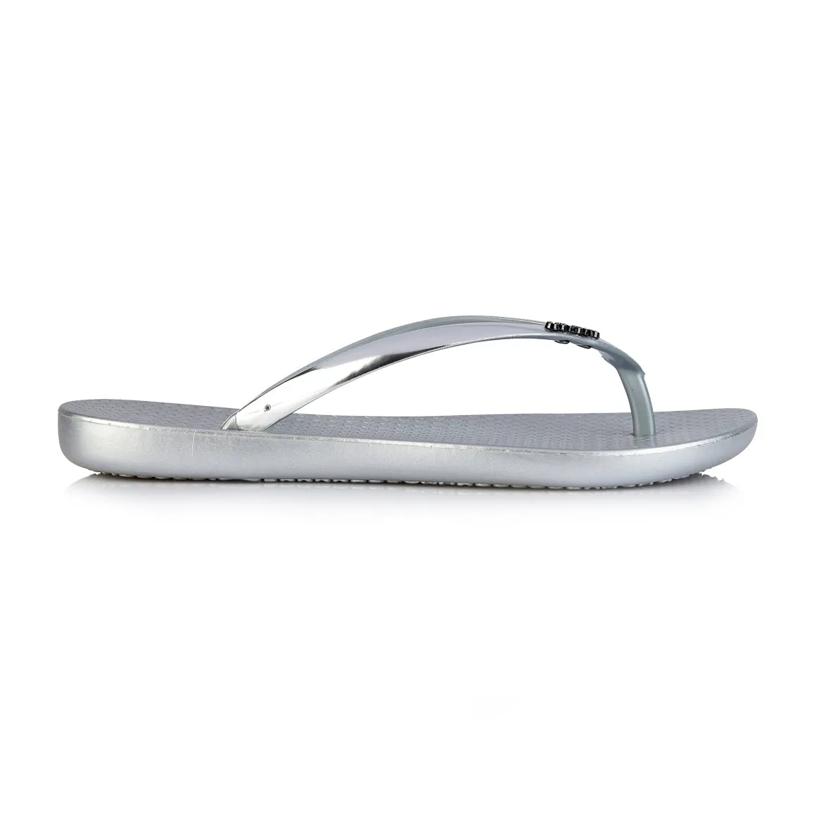 Coloko Dahlia Chrome Metallic Ergonomic Footbed Flip-Flops (Rose Silver Gold Pewter Green or Purple!)