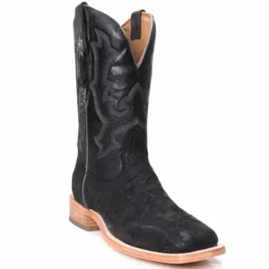 Corral Men's Matte Black Alligator Exotic Western Boots A4221