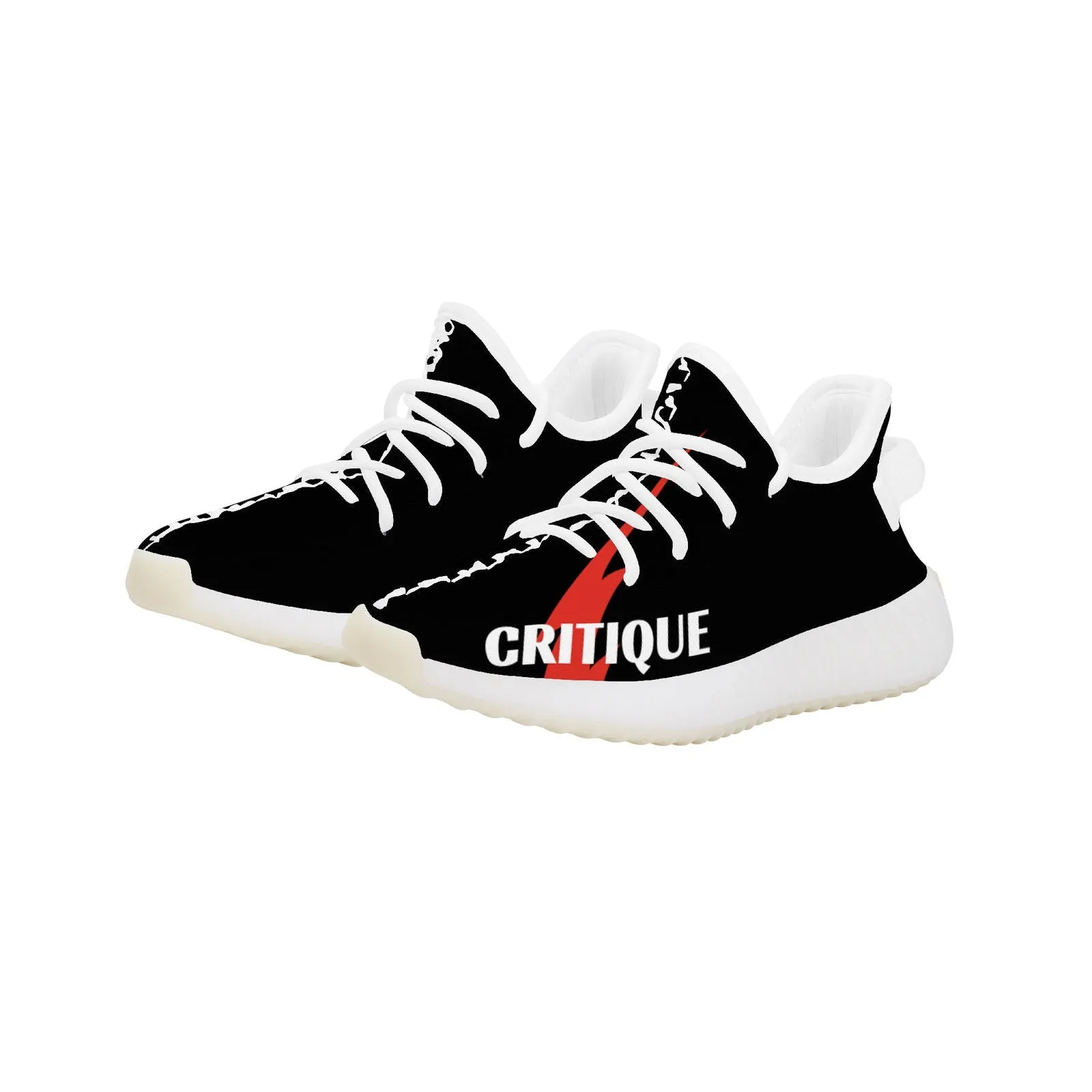 Critique Mesh Knit Sneaker - White
