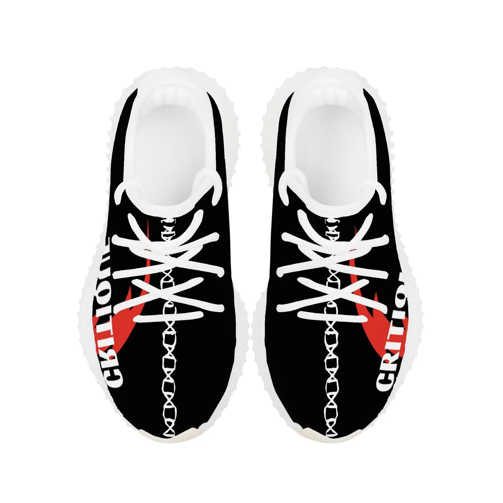 Critique Mesh Knit Sneaker - White