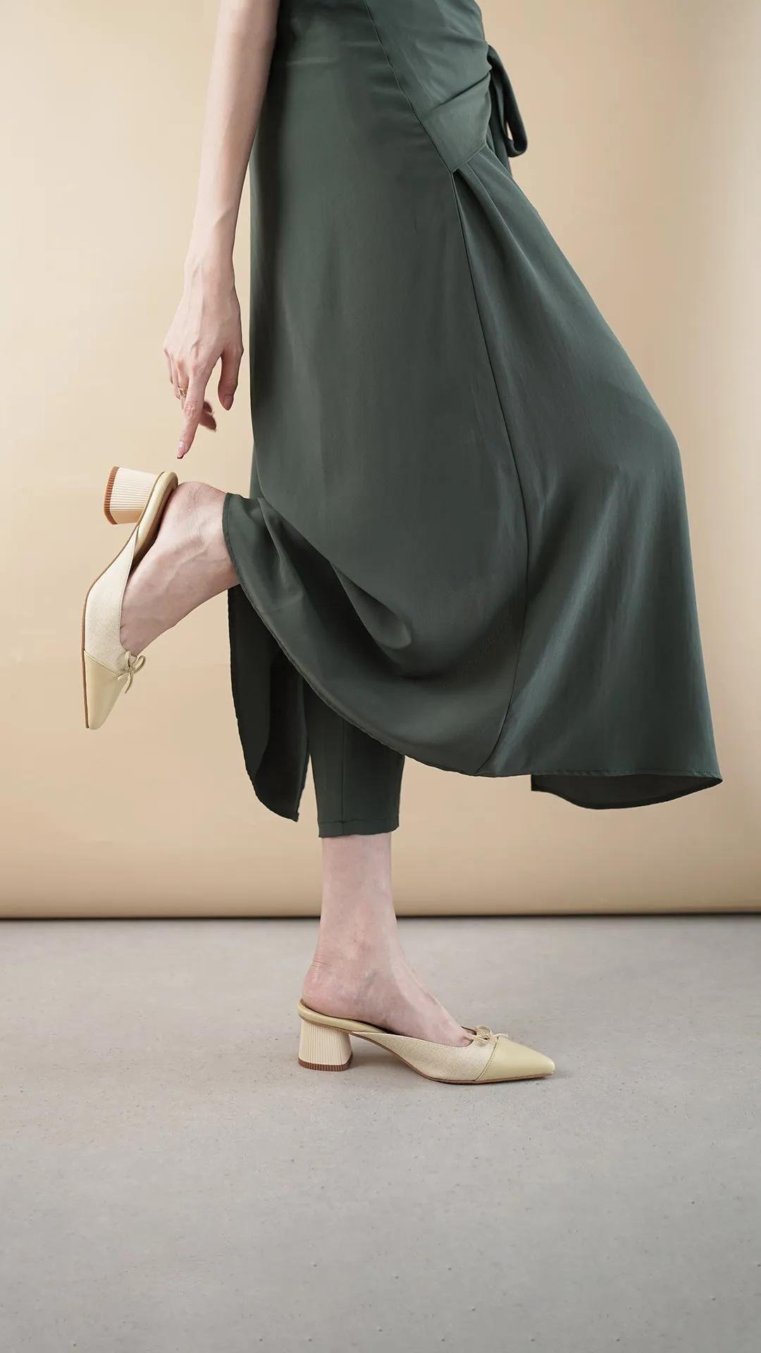 Dania Heels In Yellow