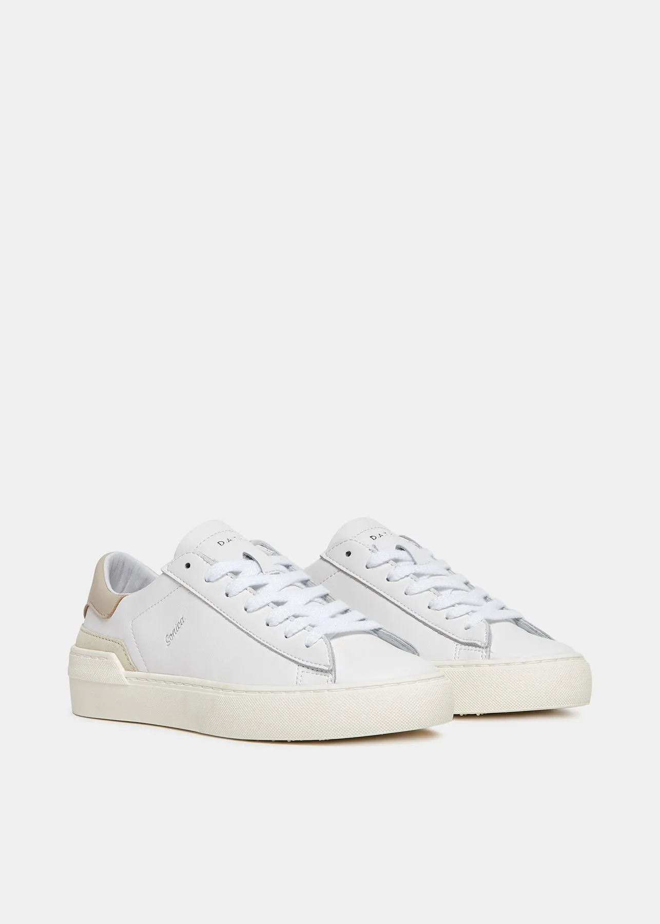 DATE Sonica Trainers White/Beige