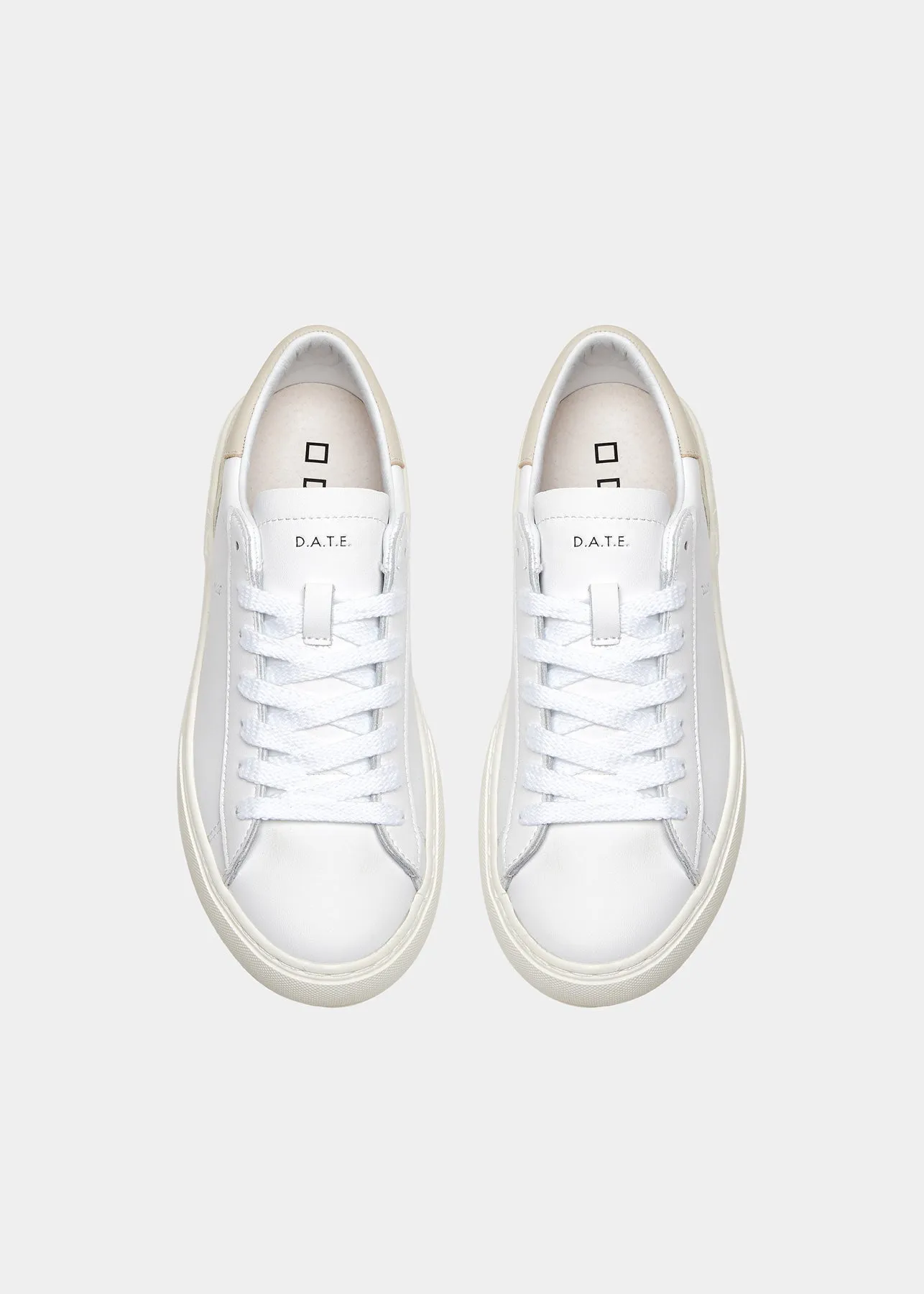 DATE Sonica Trainers White/Beige