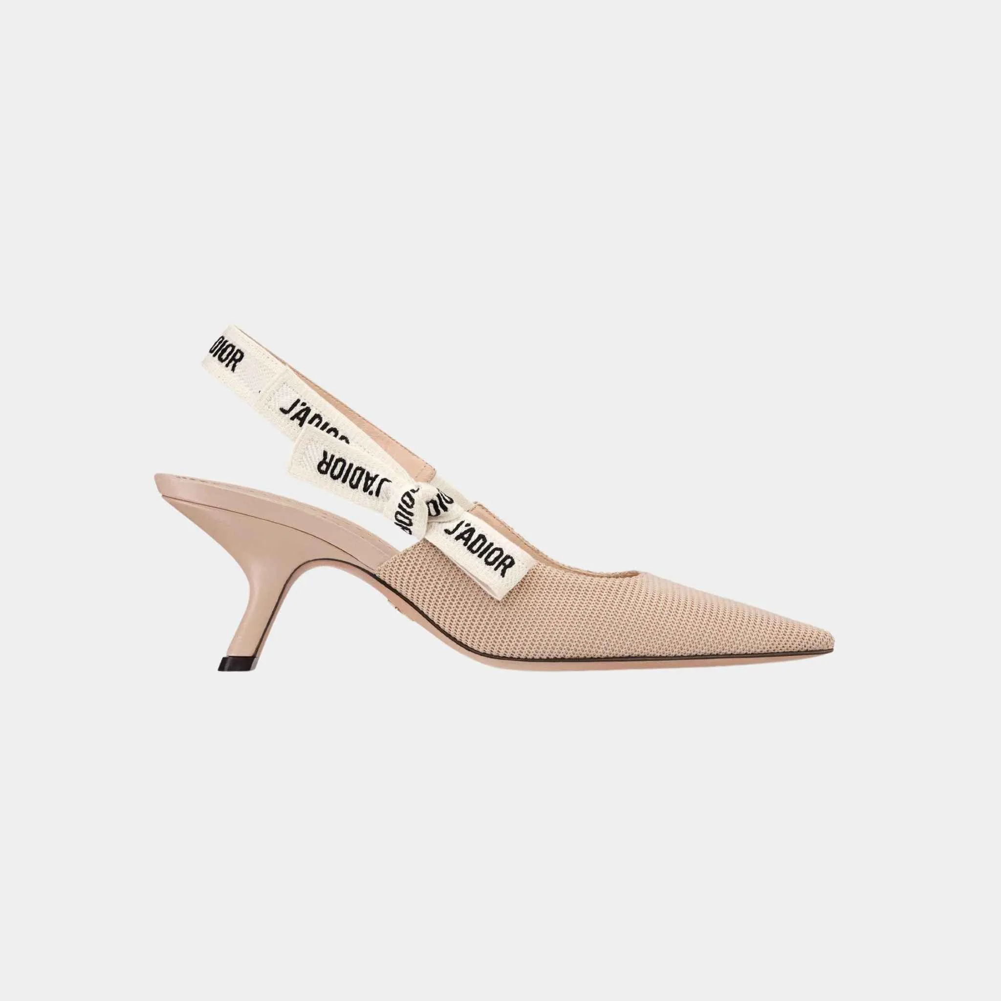 Dior JAdior Slingback Pump Nude Technical Fabric 6.5 cm Heel