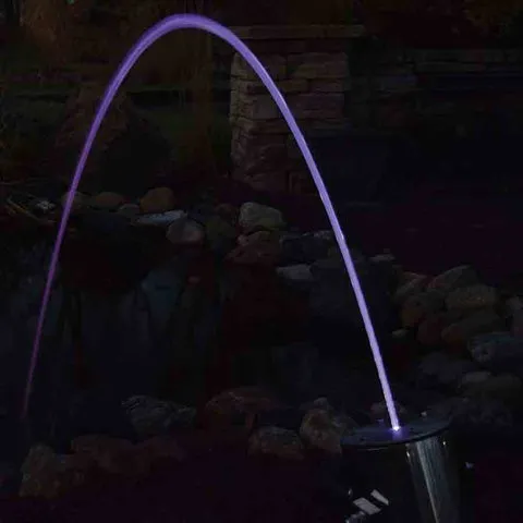 EasyPro Arching stream fountain with LED light