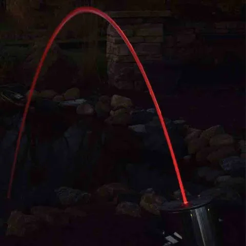 EasyPro Arching stream fountain with LED light