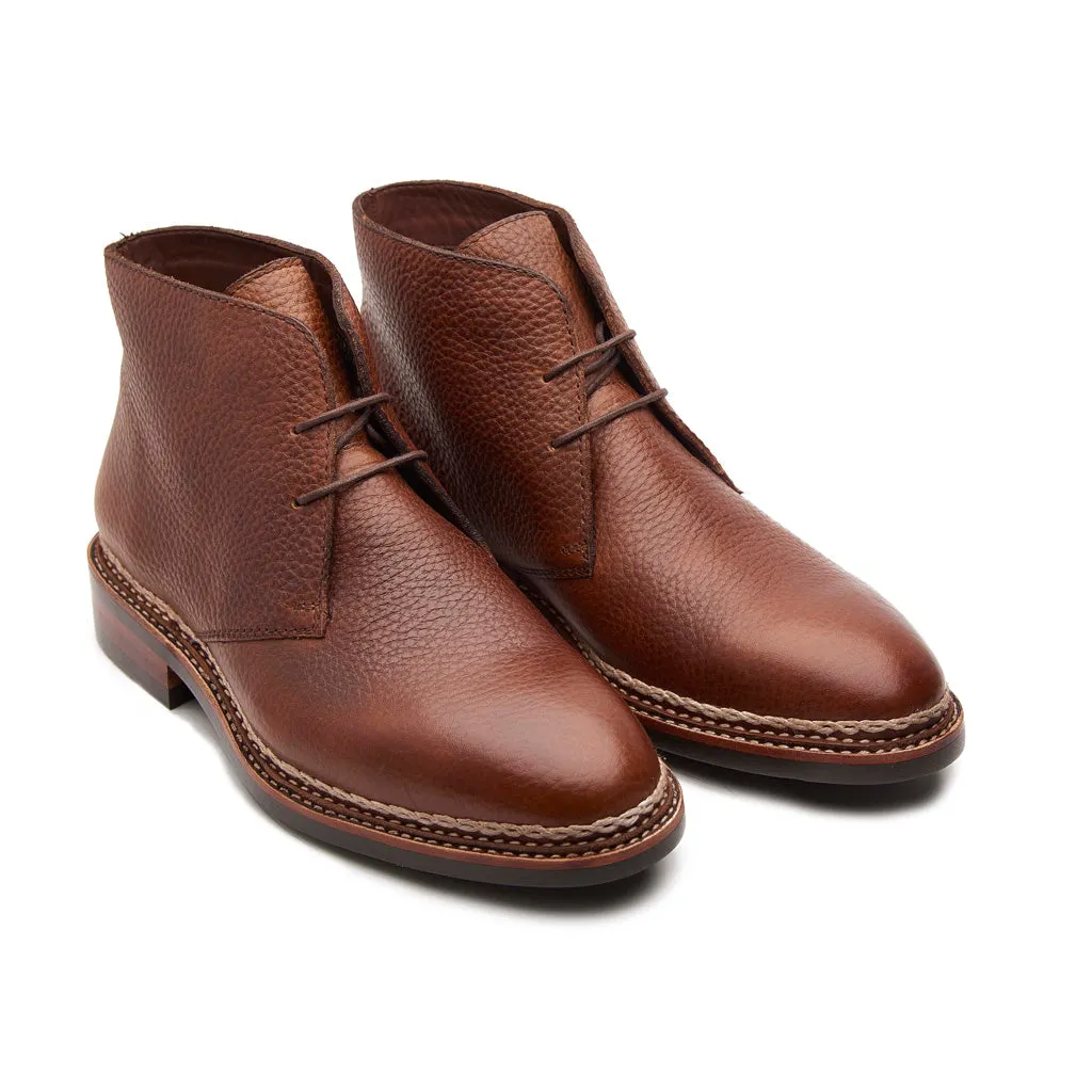 Fenrir-X, Chukka Boot - Chestnut Tan | Norwegian Construction | Stout Boots