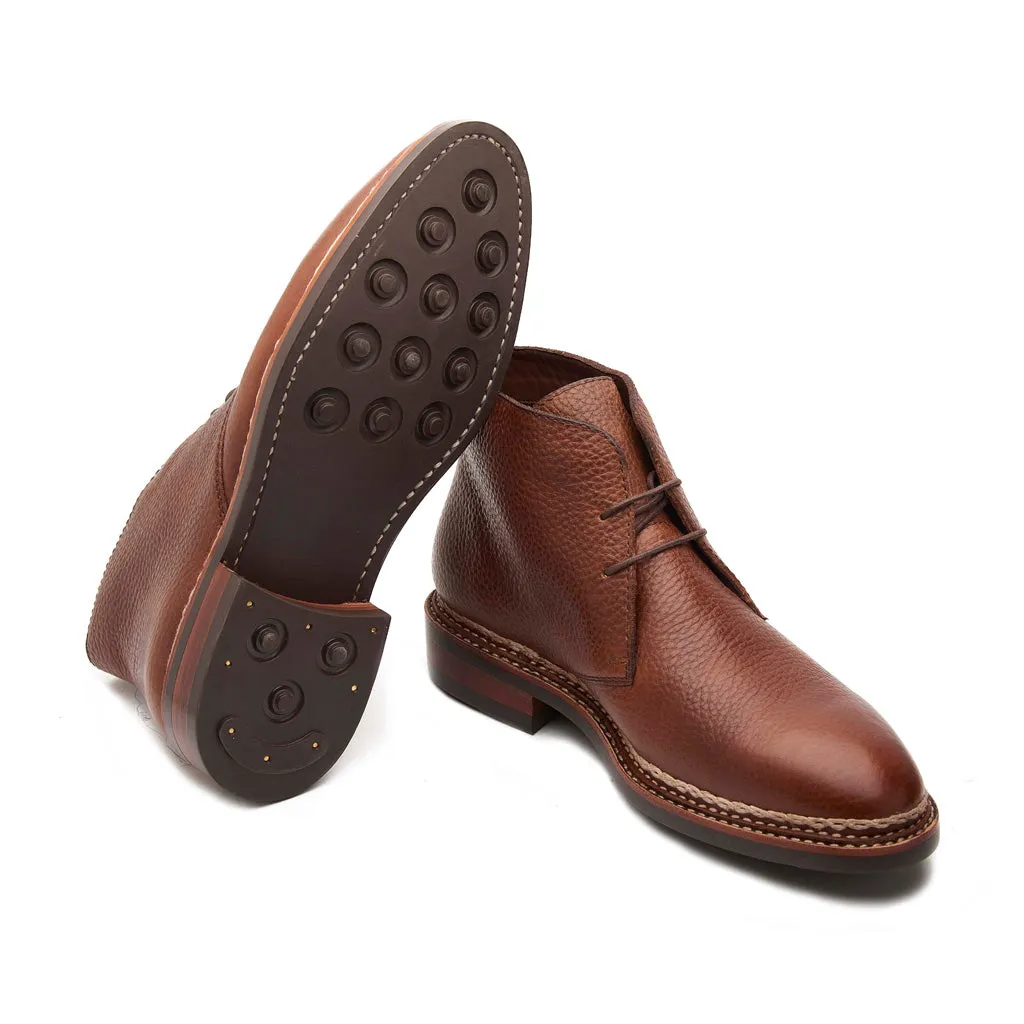 Fenrir-X, Chukka Boot - Chestnut Tan | Norwegian Construction | Stout Boots