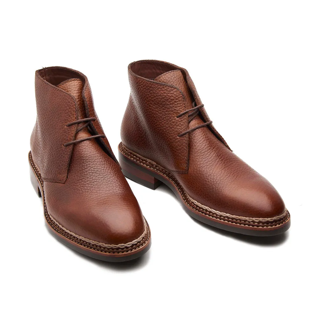 Fenrir-X, Chukka Boot - Chestnut Tan | Norwegian Construction | Stout Boots