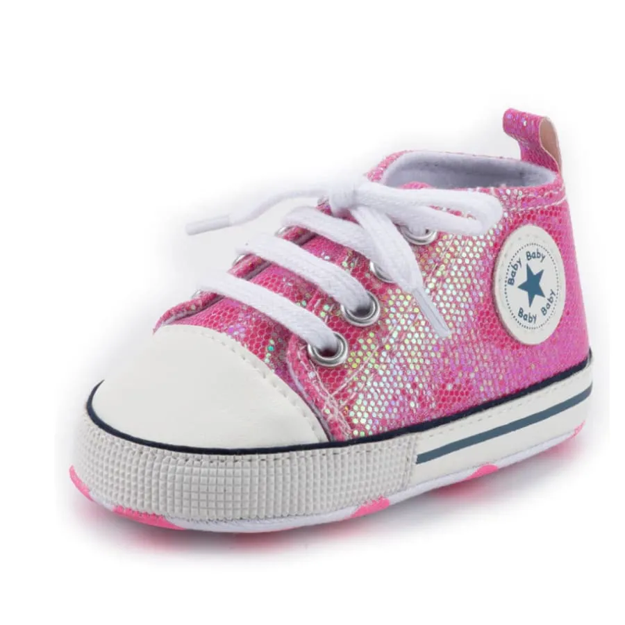 Goo's Glitter Sneaker - Gold