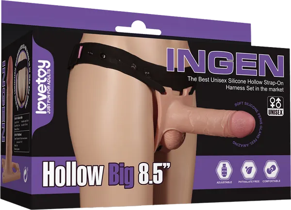 Hollow Big 8.5'' Strap-on