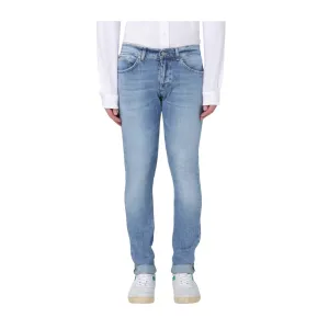 Jeans Uomo skinny lavaggio chiaro