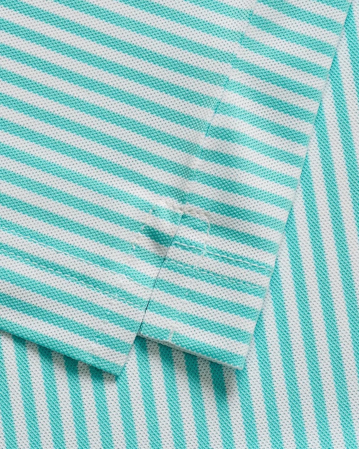 johnnie-O Performance Mesh Jr. Polo - Hunter Stripe