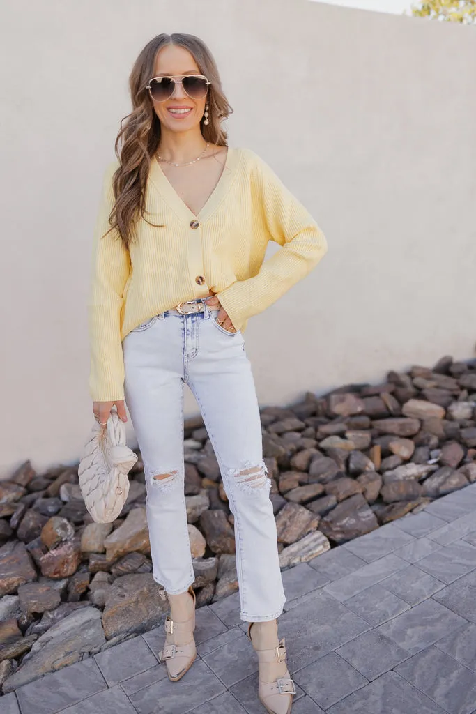 Kancan Cloudline Distressed Straight-Leg Jeans