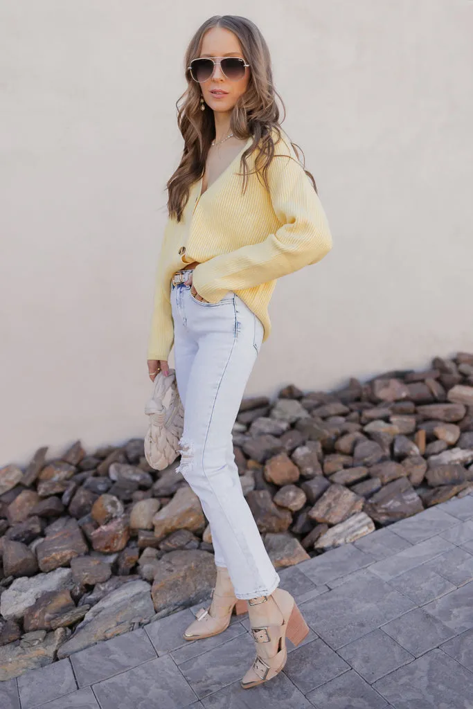 Kancan Cloudline Distressed Straight-Leg Jeans