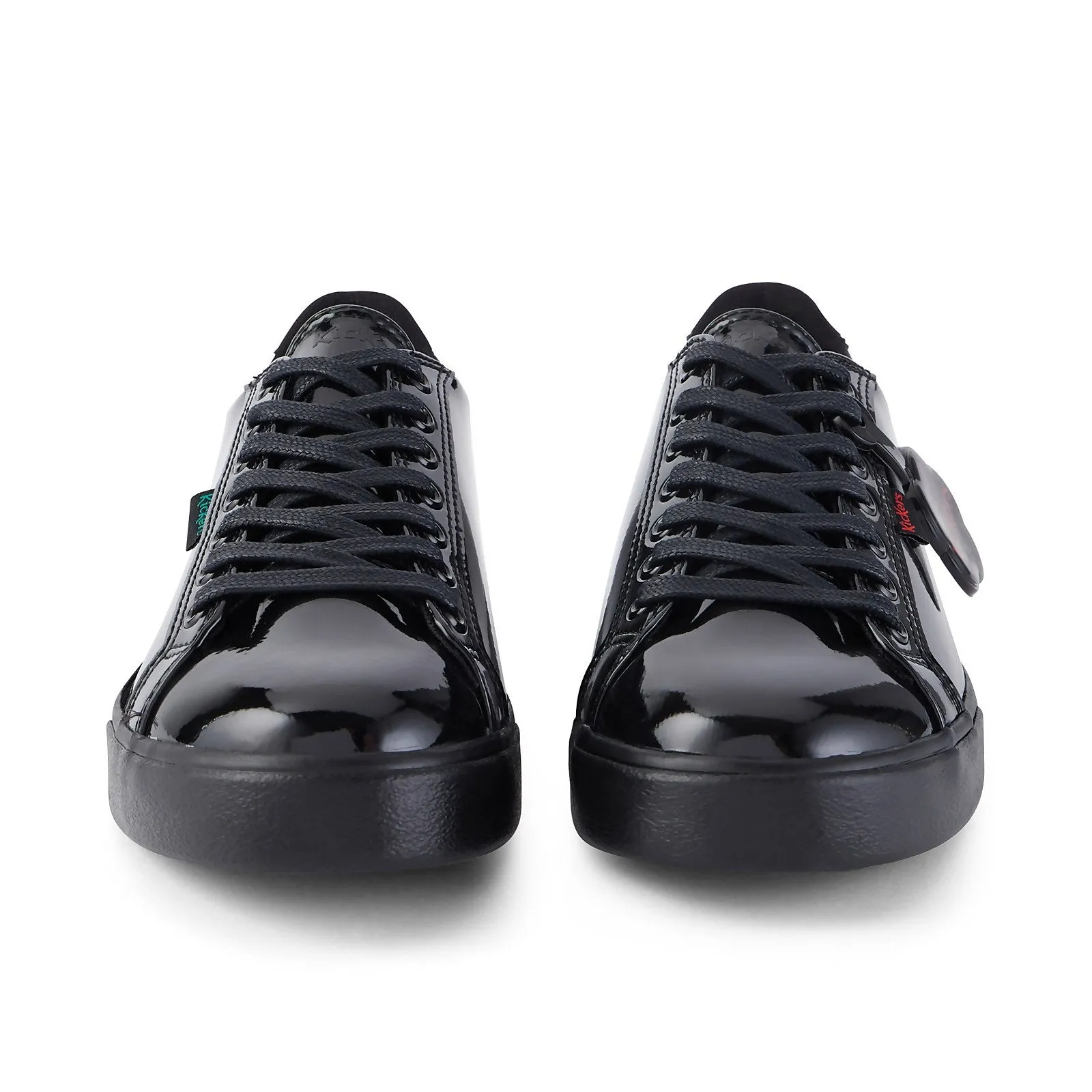 Kickers Tovni Lacer Teen 31-39 BLACK  PAT
