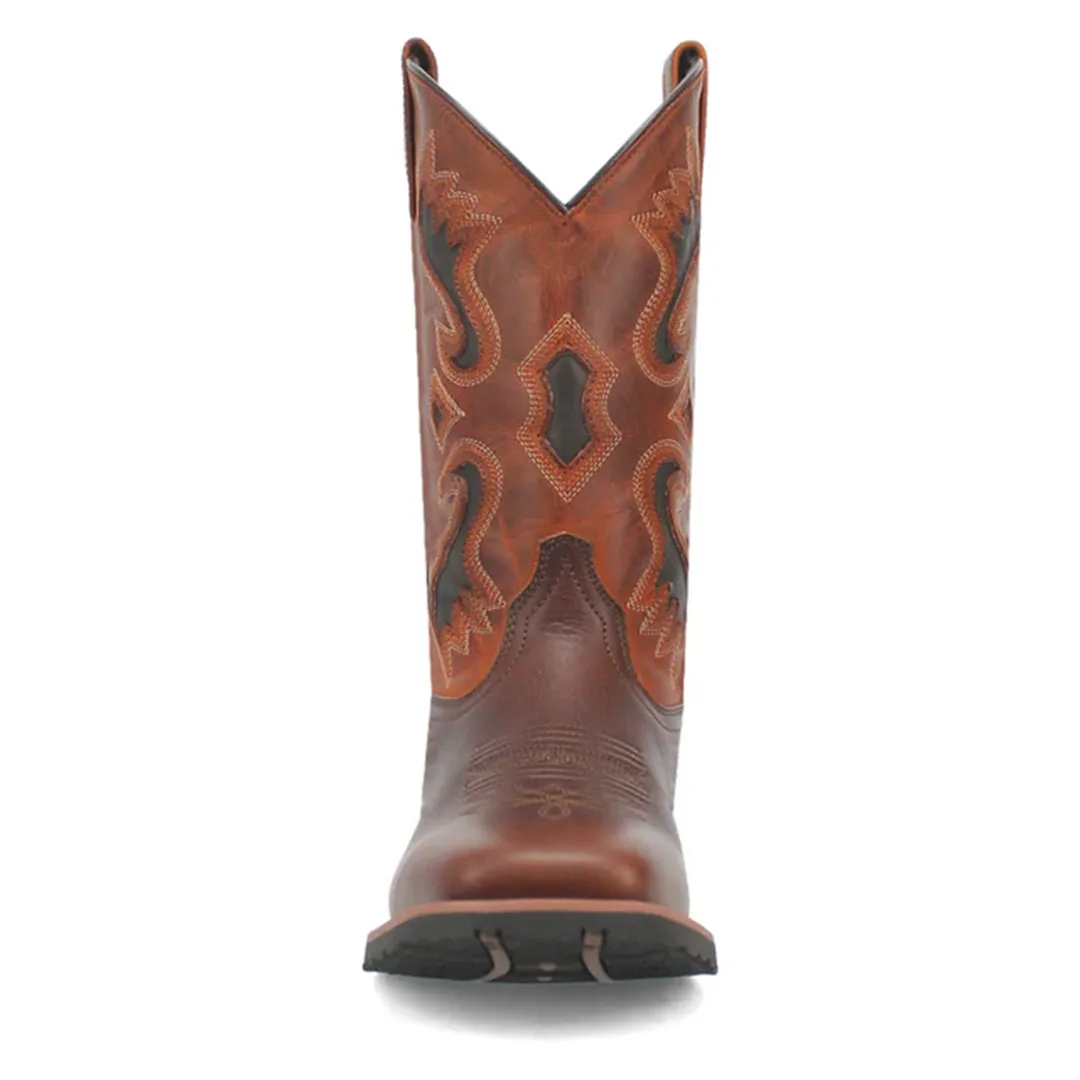 Laredo Men's Smoke Creek Leather Cowboy Boots