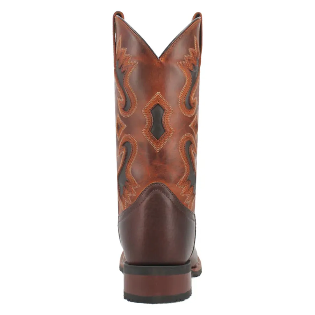 Laredo Men's Smoke Creek Leather Cowboy Boots