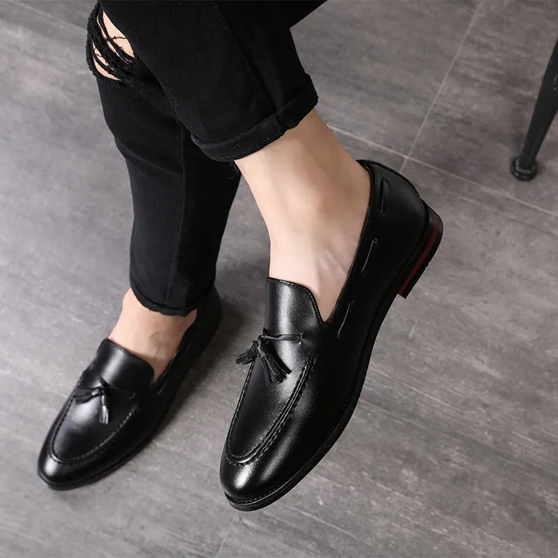 Leather Tassel Loafer