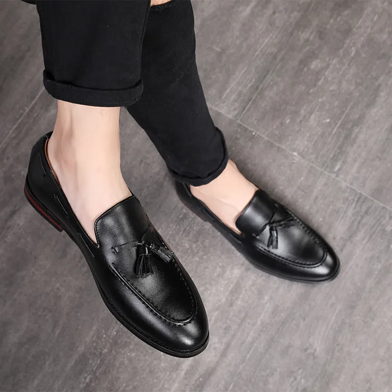 Leather Tassel Loafer