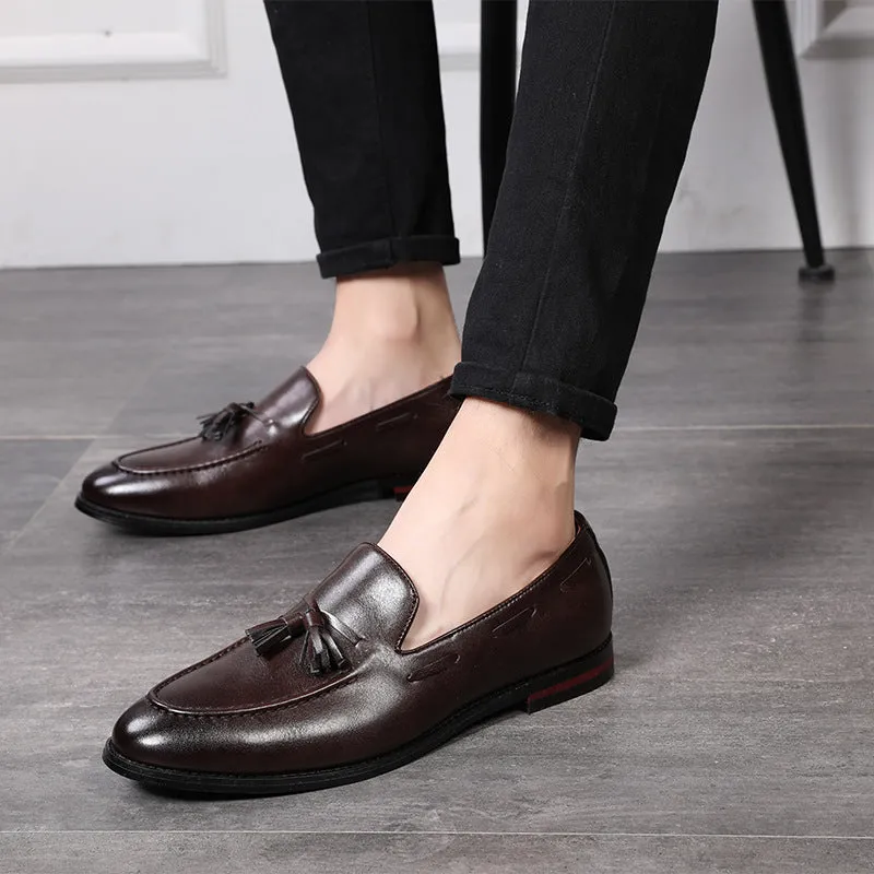 Leather Tassel Loafer
