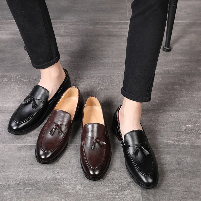 Leather Tassel Loafer