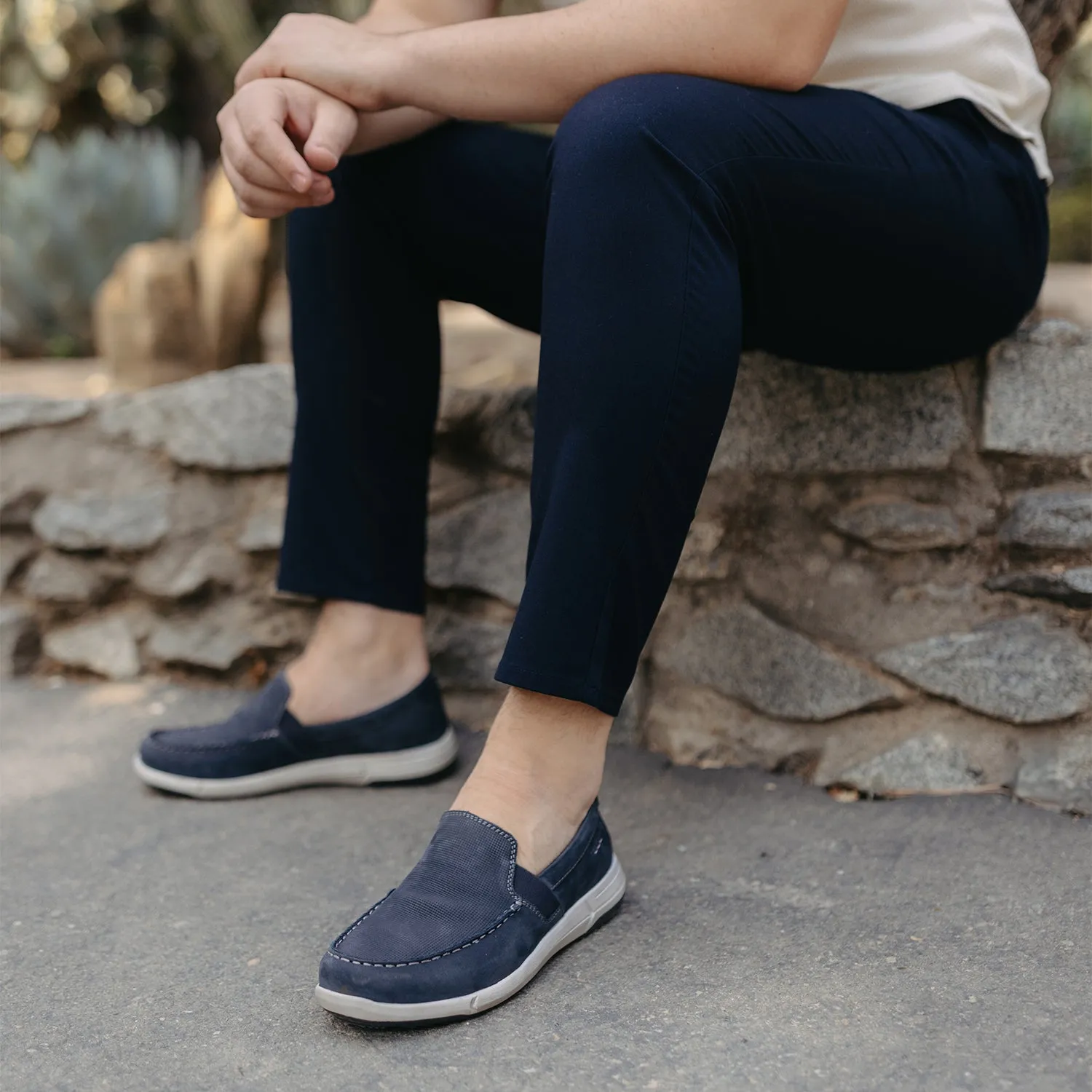 Men's Josef Seibel Enrico 31 Indigo Nubuck