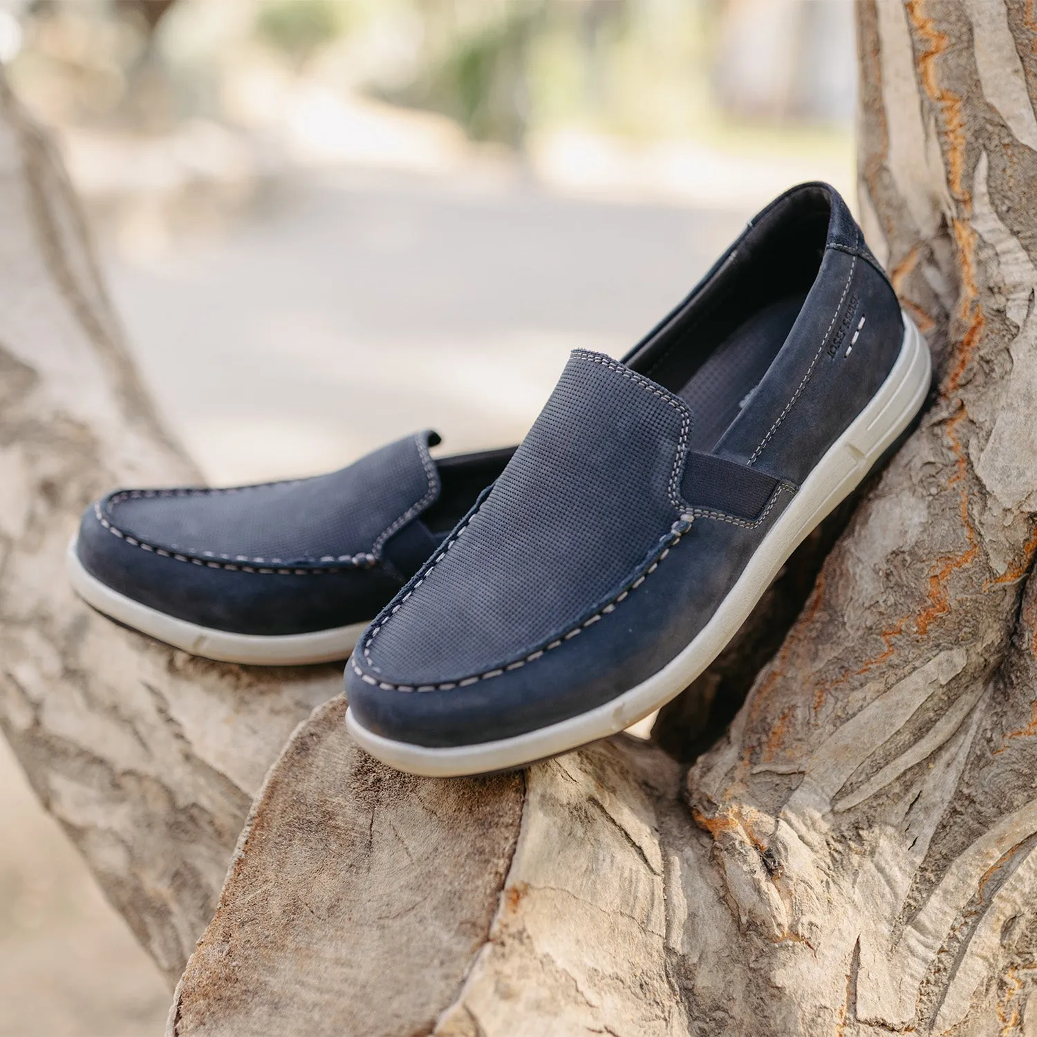 Men's Josef Seibel Enrico 31 Indigo Nubuck