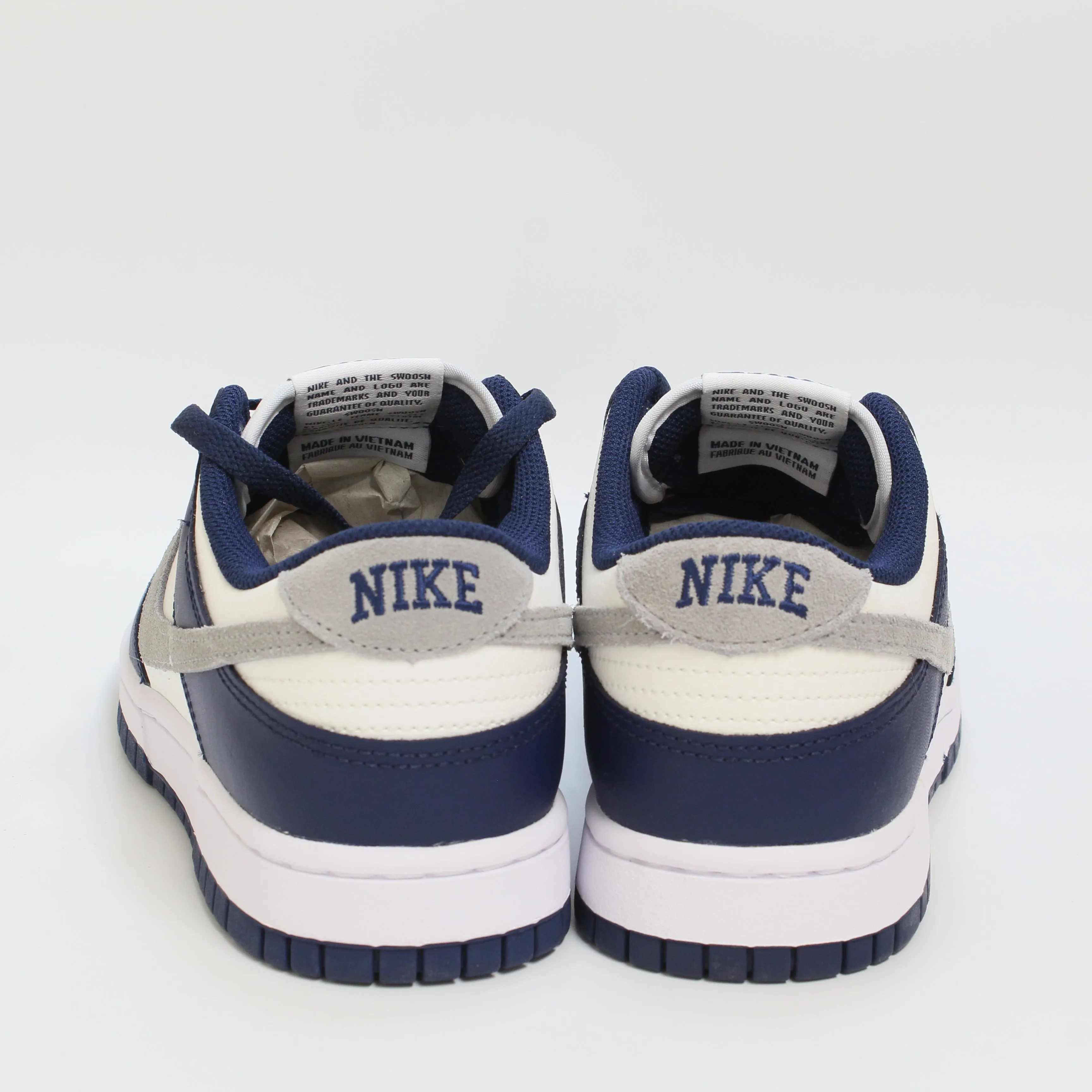 Nike Dunk Low Midnight Navy Lt Smoke Grey Summit White Trainers
