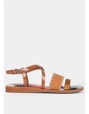 Paul Smith Tan 'Esme' Sandals