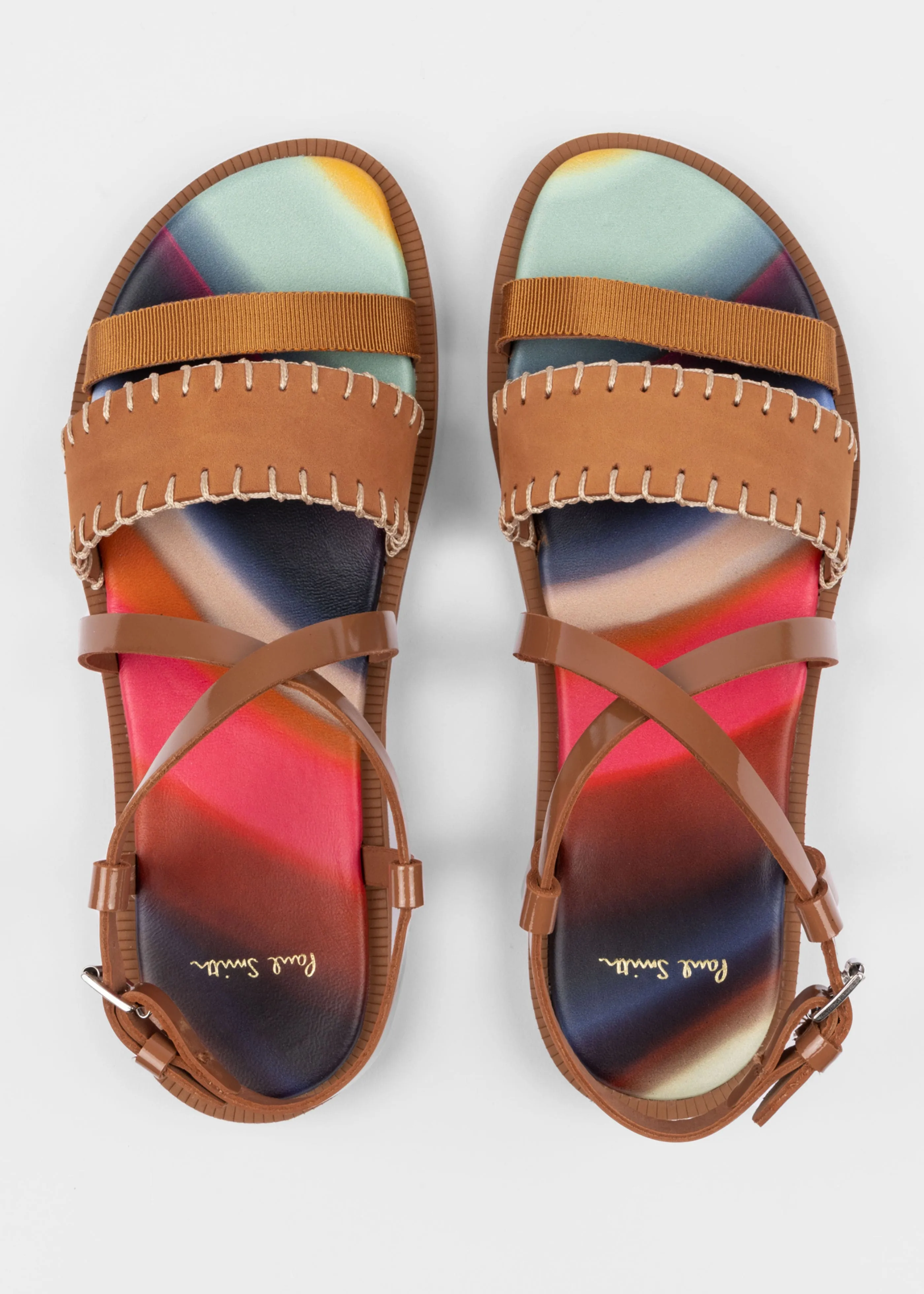 Paul Smith Tan 'Esme' Sandals