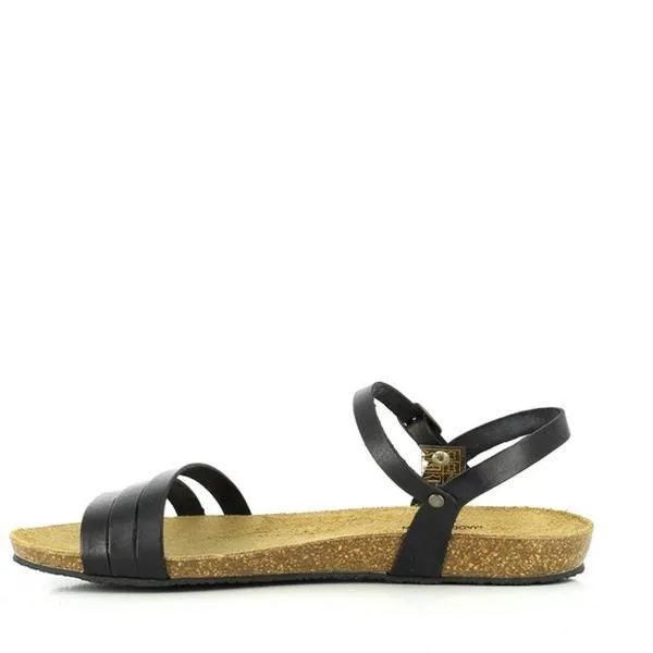 Plakton 575080 Coal Slingback Sandals