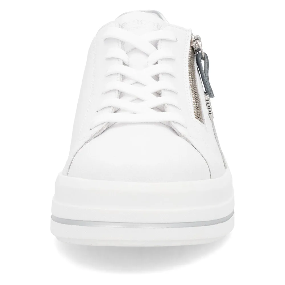 Remonte Ladies Zip Side Flatform Sneaker