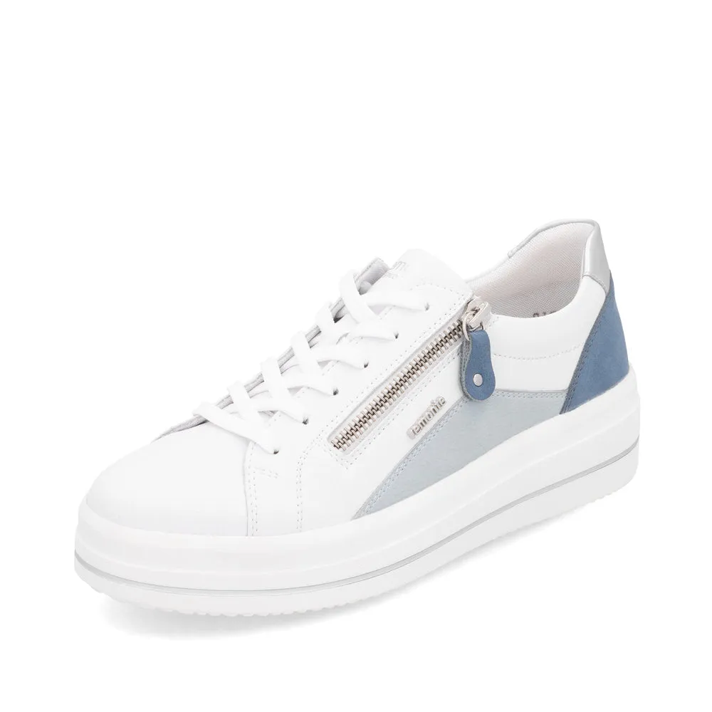 Remonte Ladies Zip Side Flatform Sneaker