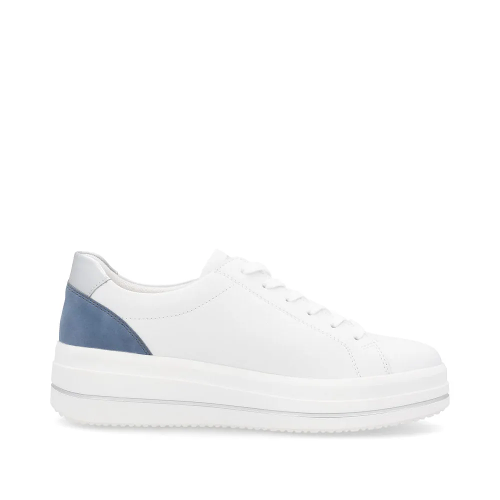 Remonte Ladies Zip Side Flatform Sneaker
