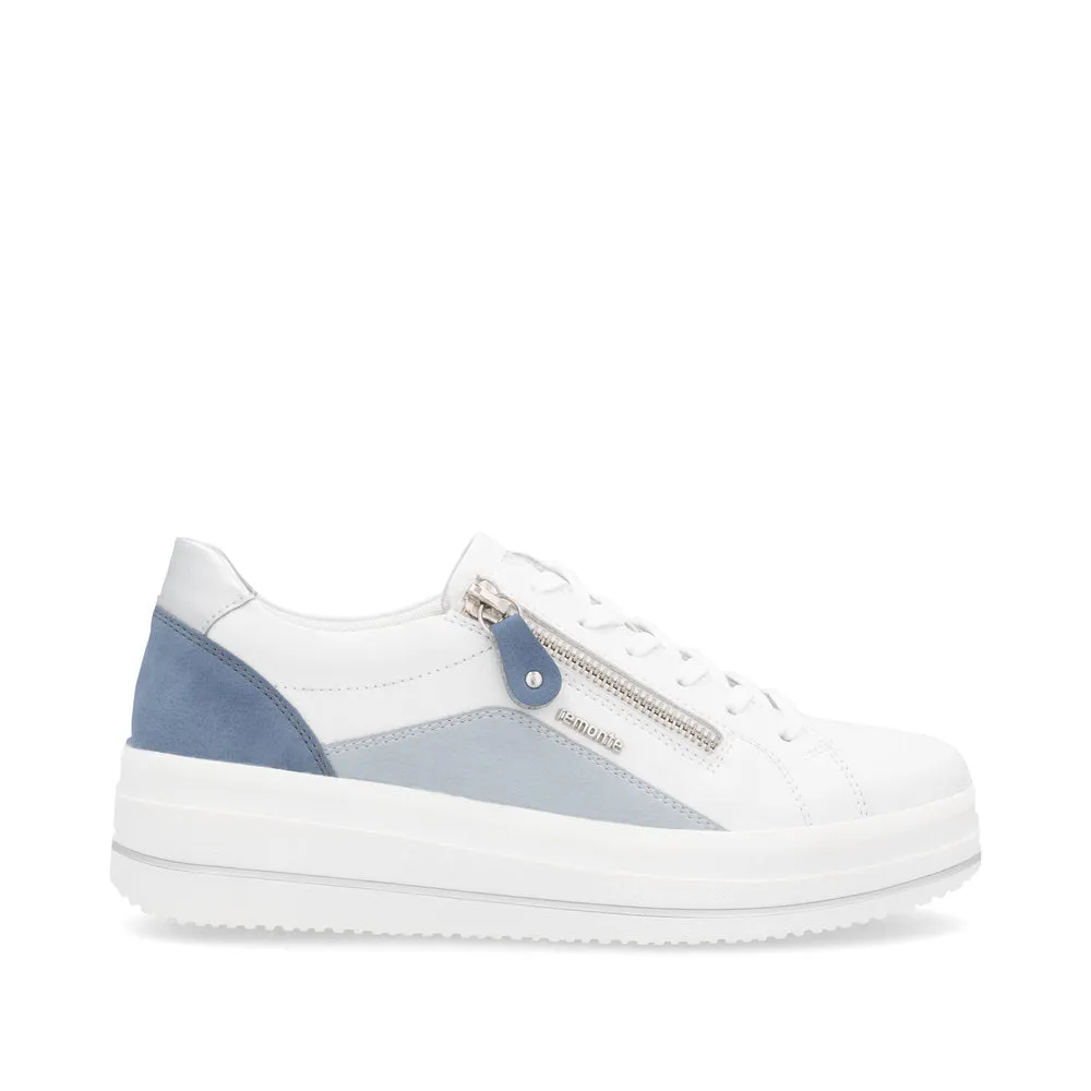 Remonte Ladies Zip Side Flatform Sneaker