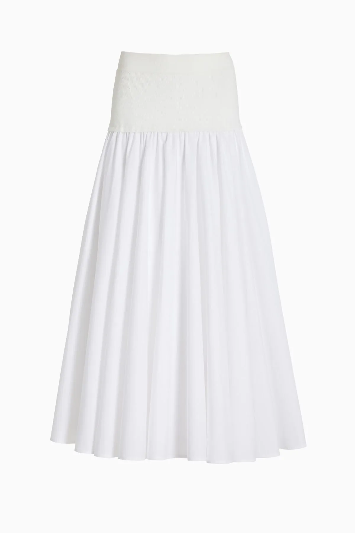 Simkhai Stella Maxi Skirt - White