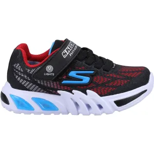 Skechers Boys Flex-Glow Elite Vorlo Light Up Trainers - Black