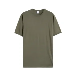 T-shirt Uomo basic Verde a girocollo