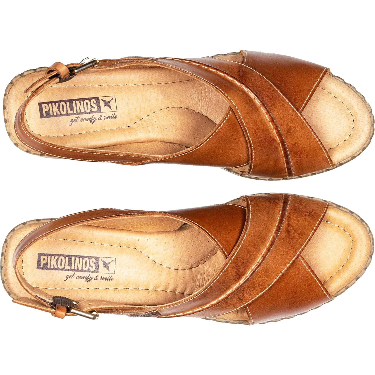 Women's Pikolinos Canarias W8W-1870 Brandy Leather