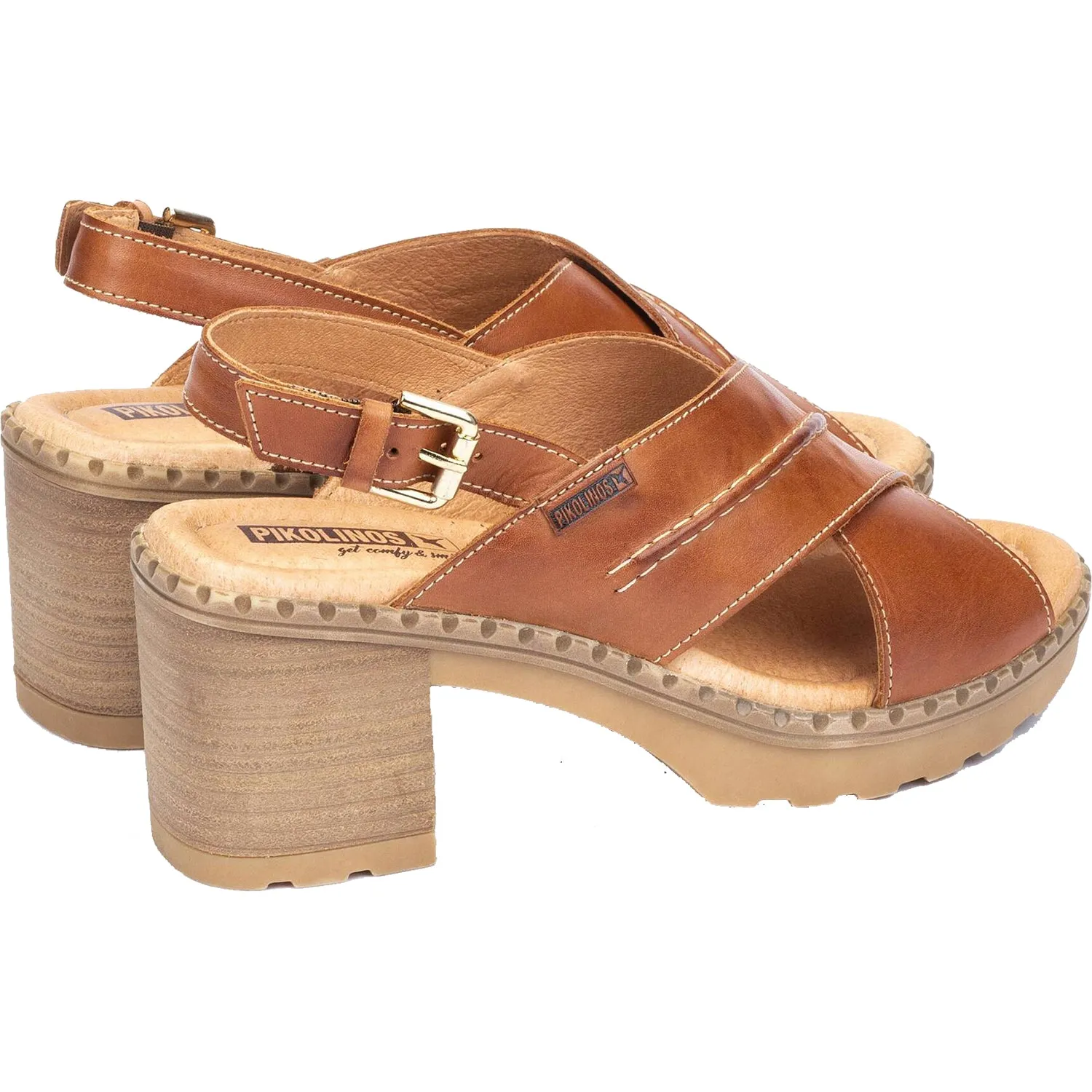 Women's Pikolinos Canarias W8W-1870 Brandy Leather
